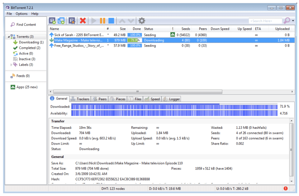 Download BitTorrent Clients for Windows Latest