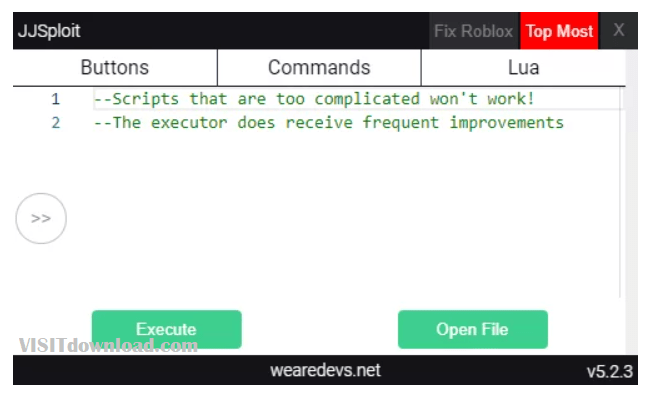 Download Roblox Executor JJSploit Latest For Windows
