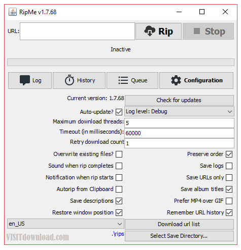RipMe Download For Windows Full Free Iso 32/64 Bit