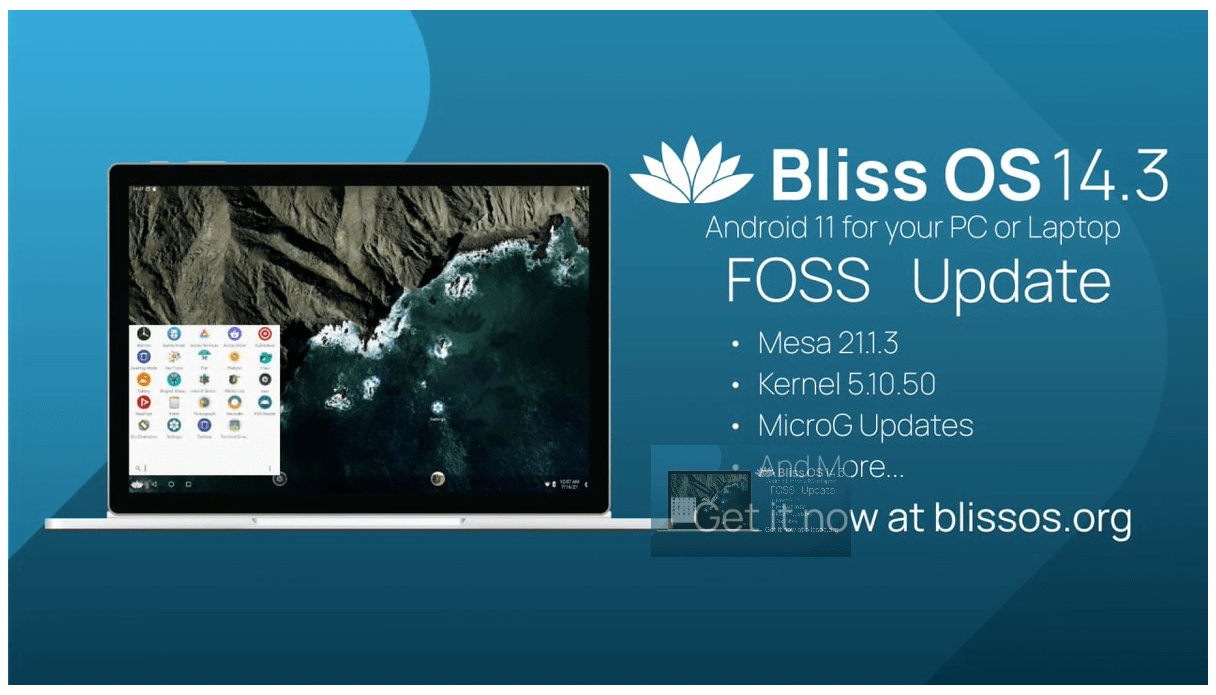 Bliss OS For PC 64-bit or 32-bit to Download
